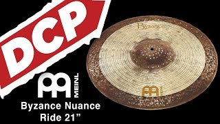 Video thumbnail for Meinl Byzance Nuance Ride Cymbal 21" 2210 grams by Drum Center of Portsmouth