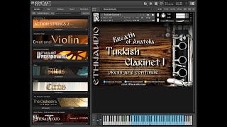 Video thumbnail for ETHNAUDIO Breath Of Anatolia KONTAKT library clarinet by waves sound Studio