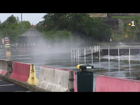 Martinique : houle cyclonique après le passage de Karen