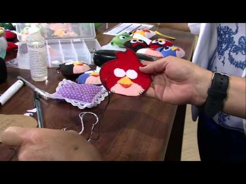 Mulher.com 15/07/2013 Cissa Mesquita Keller Cristina Chaveiro - Angry Birds