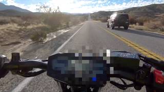 Mt-07 Ride Through the SoCal Desert