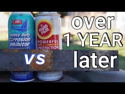 fluid film vs CRC / one year update