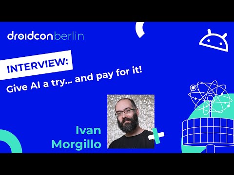 Give AI a try...but make sure to pay for it! - Interview with Ivan Morgillo | droidcon Berlin 2025