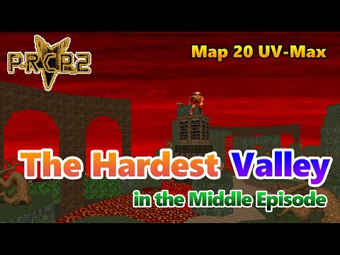 Plutonia Revisited Community Project 2 Map 20 "Calamity Valley" UV-Max [Doom]