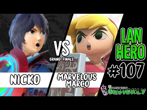 LHT @ QUICKLY! #107 - W8/LH | Marvelous Marco (Toon Link) vs Iluz | Nicko (Shulk) / Grand Finals