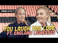 YOU LAUGH YOU LOSE - ENGLAND LIONESSES | TRY NOT TO LAUGH CHALLENGE