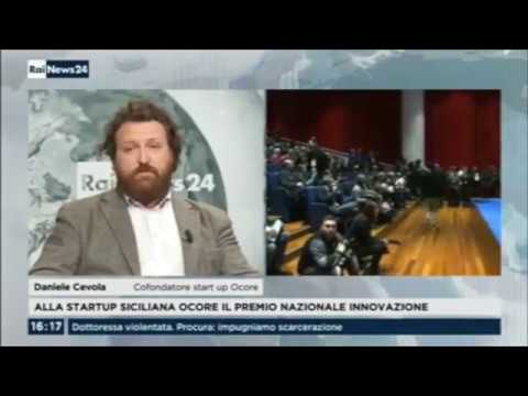 RAI News 24 intervista OCORE vincitore PNI 2017