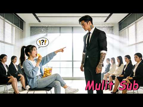 No one made the cold CEO smile until a girl pointed at him eating chips—he smiled!