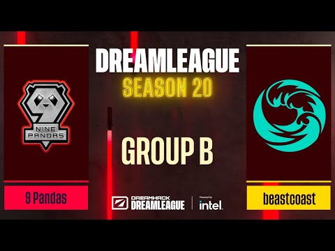 Dota2 - 9 Pandas vs beastcoast - Game 1 - DreamLeague Season 20 - Group B