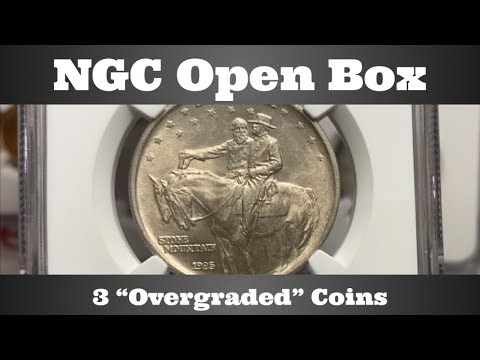 NGC Open Box - 3 "Overgraded" Coins