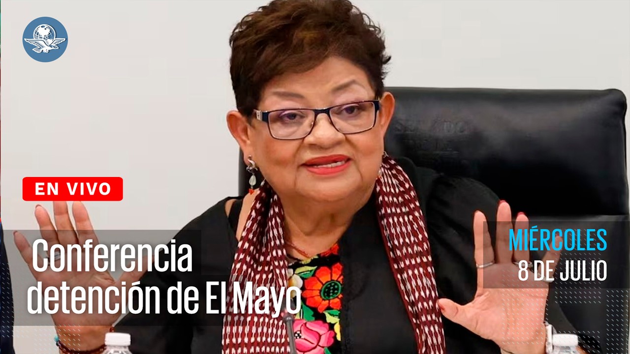 Ernestina Godoy ofrece conferencia sobre detención de "El Mayo" Zambada