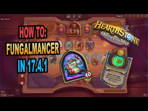 How to play: Fungalmancer Flurgl, is he playable NOW? - Hearthstone Battlegrounds NEW Patch 17.4.1