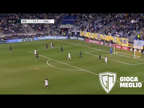Alan Velasco vs Philadelphia - FC Dallas - MLS 2023 - Scouting - Gioca Meglio