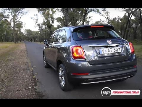 2016 Fiat 500X 1.4T (FWD) 0-100km/h & engine sound
