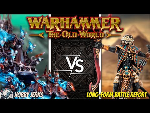 Vampire Counts vs Tomb Kings | Warhammer The Old World (Long-Form Battle Report)