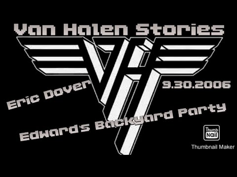 Thumbnail for Van Halen Stories Extra #1 Edward Van Halen’s 2006 Backyard Party! Van Halen Stories #1 by Edward Van Halen, Van Halen