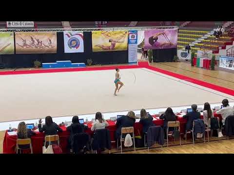 Giulia Fumarola cerchio campionato Nazionale Gold di Specialità