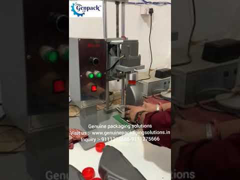 semi automatic chuck capper /- pet water bottle capping machine DDX-450