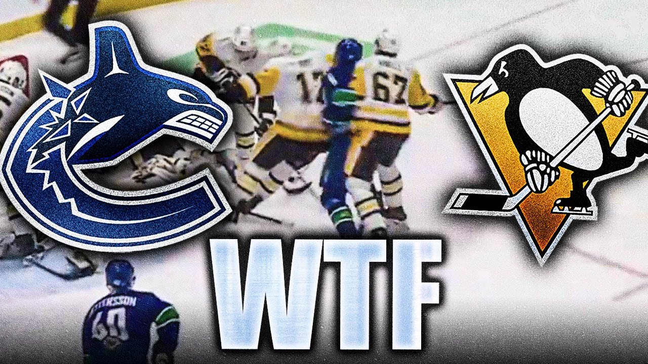 SUSPEND THAT MAN: BRYAN RUST DIRTY ELBOW ON BROCK BOESER, CANUCKS LOSE TO THE PENGUINS