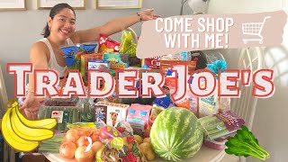 TRADER JOE'S HAUL | SPEND $205 FAMILY of 4 | SHOP WITH ME!