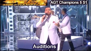 Sal Valentinetti Mack The Knife SIMON STAR STRUCK Audition | America&#39;s Got Talent Champions 5 AGT