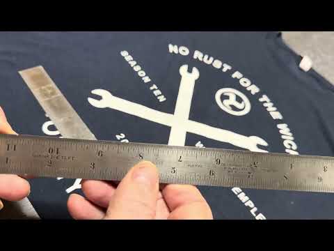 shrink rulers by L S Starrett  co