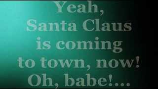 RAY CHARLES - Santa Claus Is Comin&#39; To Town (Lyrics)