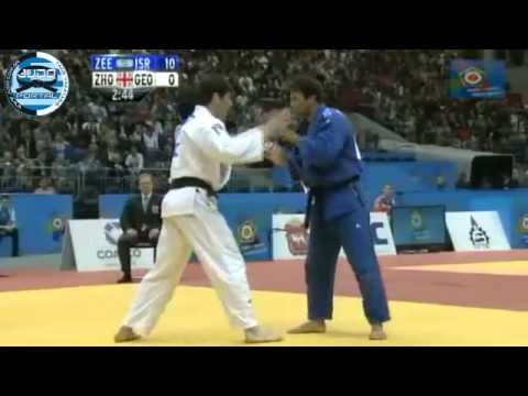 European Judo Championship Chelyabinsk 2012 Final -100kg ZHORZHOLIANI (GEO)-ZEEVI Ariel (ISR)