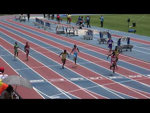 Boys 200m 11-12 Year Old Semi Finals Heat 1 - 44th Annual Northwest Track and Field Classic 2019
