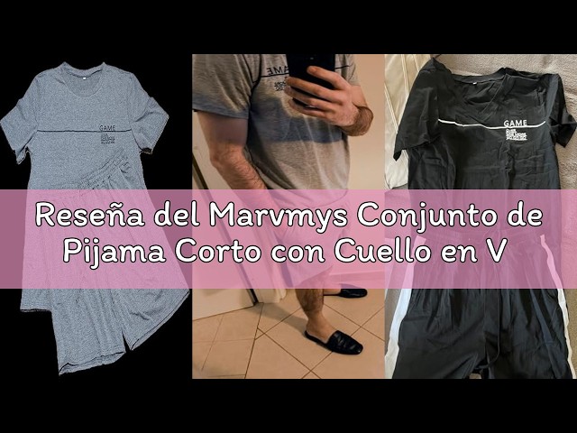 Vídeo relacionado con wirarpa Conjunto térmico de algodón para Mujer: Capa Base cálida, Parte Superior Ligera de Manga Larga y Pantalones de Pijama Gris Brezo Talla M