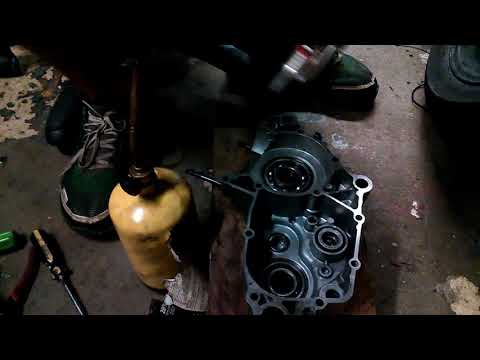 hot slug crank install kdx 200