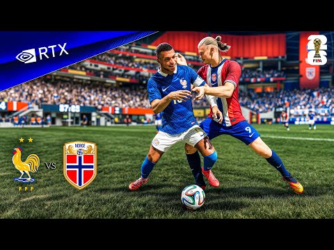 FC 26 - France vs. Norway Ft. Mbappe, Haaland - FIFA World Cup 2026 Full Match | PC™ [4K60fps]