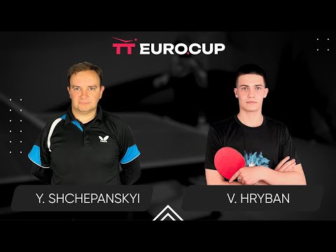 18:25 Yurii Shchepanskyi - Vadym Hryban 10.12.2023 TT Euro.Cup Ukraine Star TABLE 3