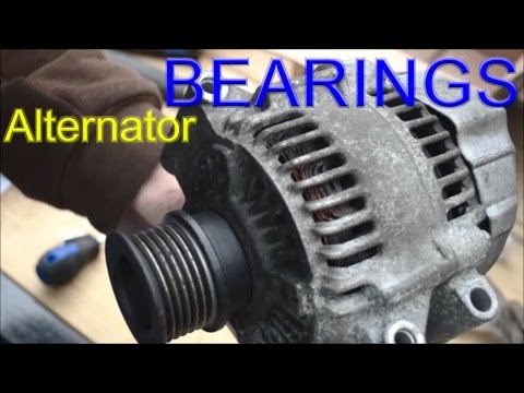 Take Apart Alternator - $1.50 Repair - Bearing Replacement - MINI Cooper Squeaking