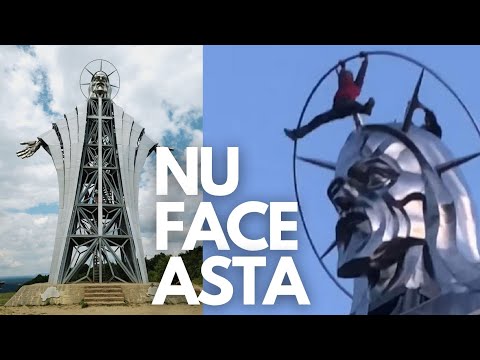 Statuia Inima Lui Iisus - Heart of Jesus Statue (Bisericani - Székelyszentlélek, Transylvania, Ro)