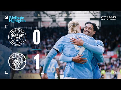 EXTENDED HIGHLIGHTS | Brentford 0-1 Man City | Haaland goal seals the deal!