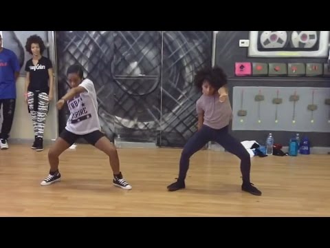 Angel Gibbs & Charlize Glass | No Flex Zone (Jersey Club Mix) | Choreography