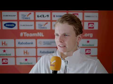 Jesper de Jong start zijn avontuur op de Australian Open | KNLTB