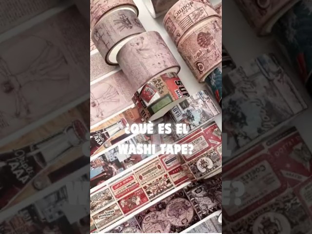 Vídeo relacionado con Songdao 50 Rollos Flor Washi Tape Set cinta adhesiva decorativa Washi Glitter Adhesivo de Cinta Decorativa para DIY Crafts Scrapbooking