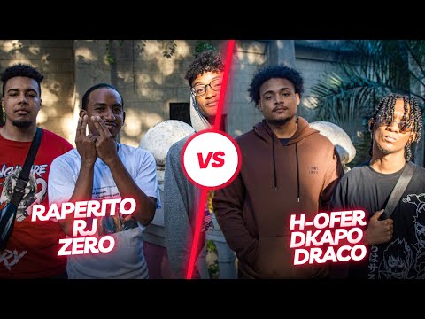 H-OFER-DRACO-DKAPO 🆚 RAPERITO-RJ-ZERO | LOS REYES DE LA PLAZA | ELIMINATORIAS