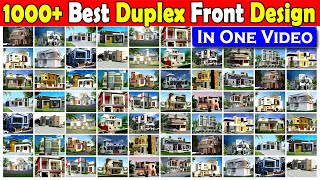 Download the video "1000+ Duplex Front 3D Elevation Designs in One Video || small latest duplex house front elevation"