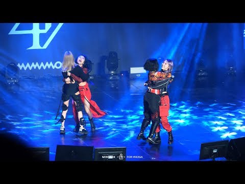 [4K] 191114 reality in BLACK Fan Showcase 'Destiny Game' Mamamoo Fancam