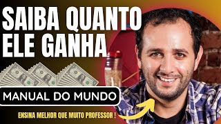 Saiba quanto ganha o canal MANUAL DO MUNDO no YOUTUBE!