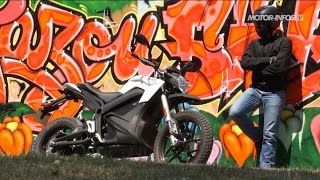 Essai vidéo de la moto électrique Zero DS