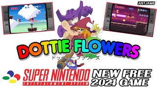 Dottie Flowers SNES - FREE and AMAZING!! #snes #supernintendo #snesgames
