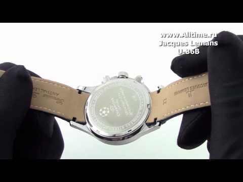 Мужские наручные швейцарские часы Jacques Lemans U-36B