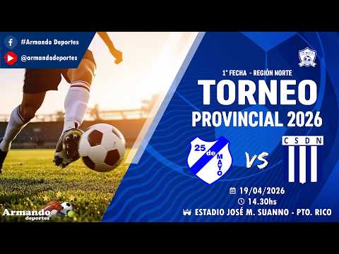 FE.MI.FU. - 25 de Mayo vs D. Nacional