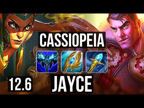 CASSIO vs JAYCE (TOP) | Rank 3 Cassio, 2.1M mastery, 1000+ games, 12/3/11 | KR Challenger | 12.6
