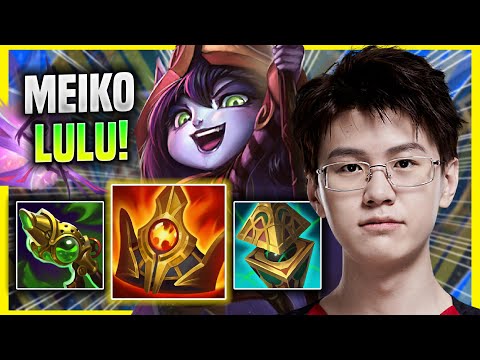 LEARN HOW TO PLAY LULU SUPPORT LIKE A PRO! - EDG Meiko Plays Lulu SUPPORT vs Rakan!