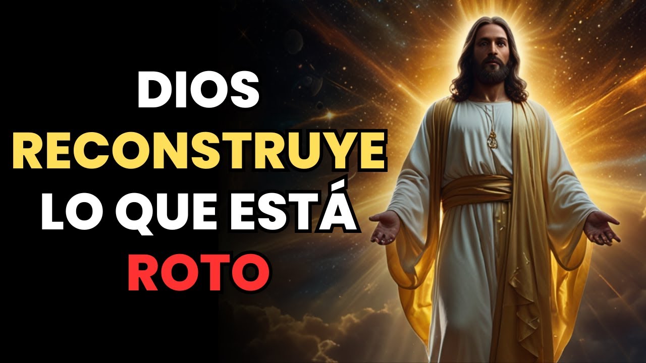 Dios está RECONSTRUYENDO todo lo que está roto EN ESTE MISMO MOMENTO
